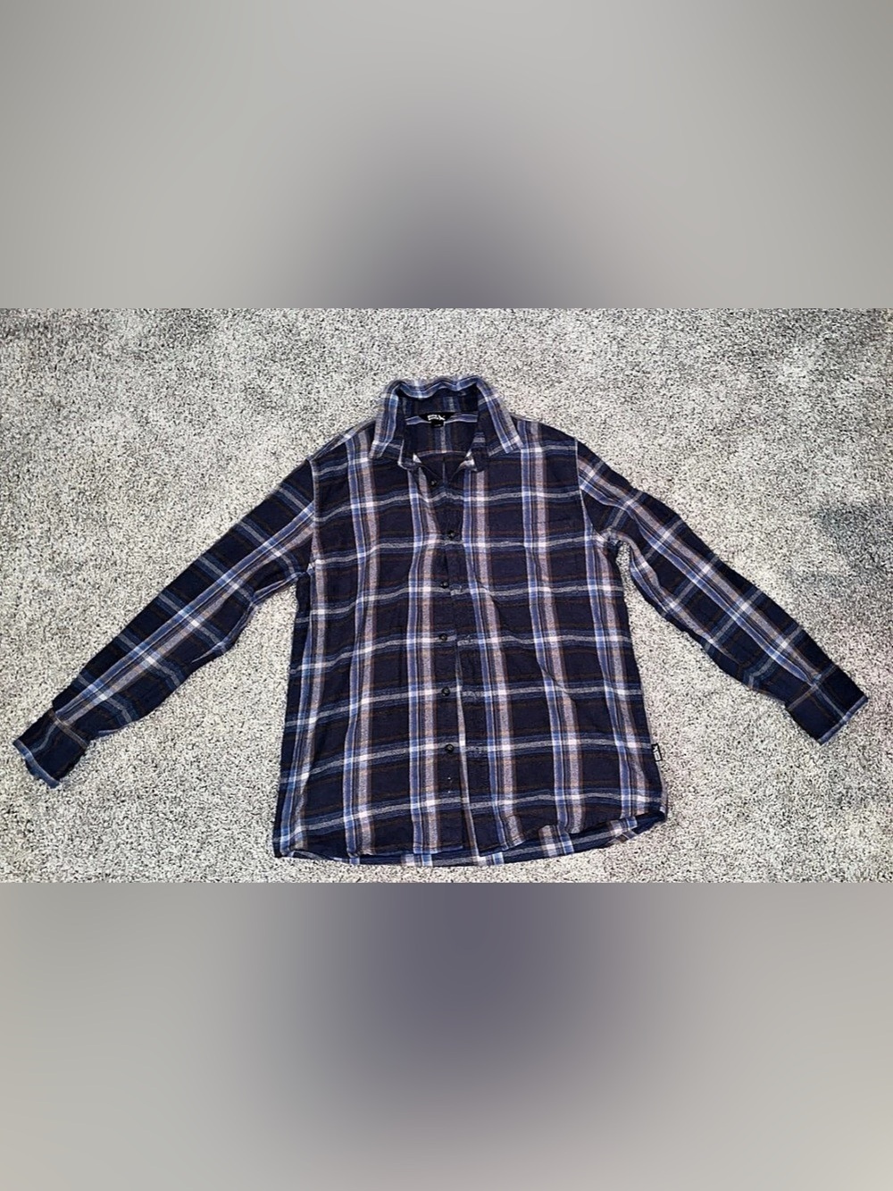 Eddie Bauer Men's Plaid Flannel Long Sleeve Button-Down Shirt Button-Down Shirt